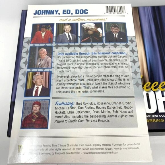Heeere's Johnny The Definitive DVD Collection The Tonight Show Johnny Carson - Picture 11 of 16